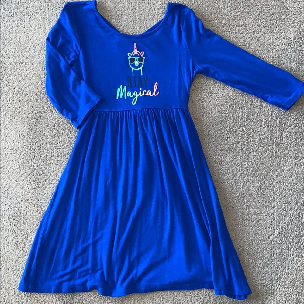Justice long sleeve girls dress